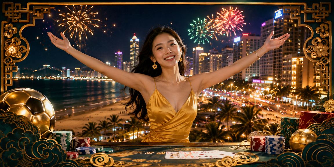 Không khí lễ hội trò chơi bài tại Nha Trang